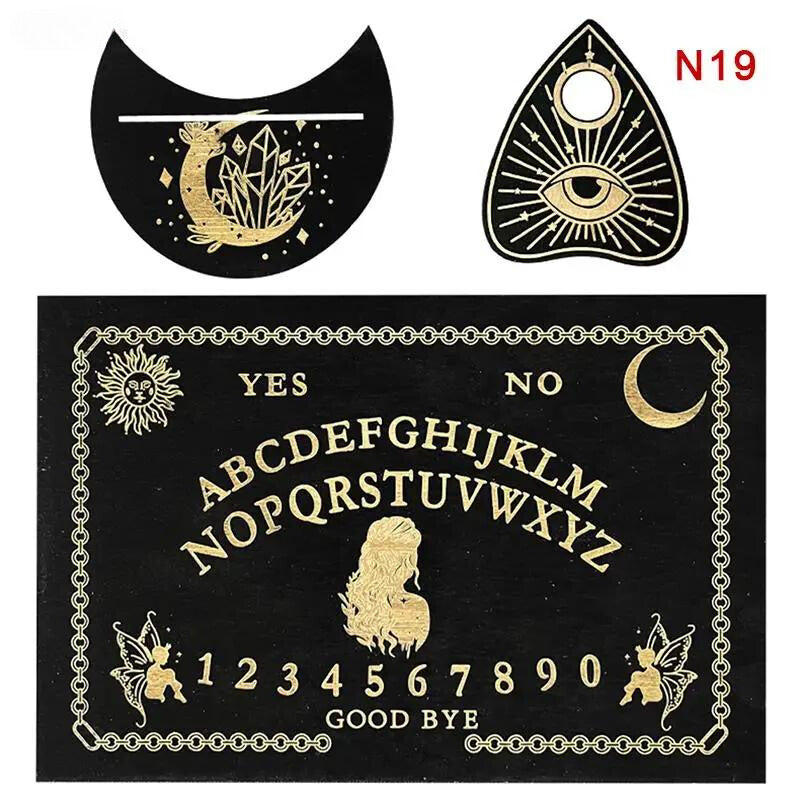 🌟🔮 Unlock Mysteries with Our 12-inch Wooden Magic Board Ouija Board!