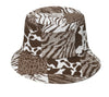 Spring And Summer Geometric Lattice Flowers Sun Female Fisherman Hat