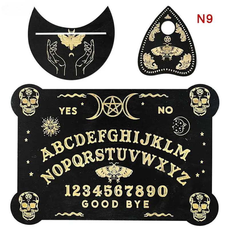 🌟🔮 Unlock Mysteries with Our 12-inch Wooden Magic Board Ouija Board!