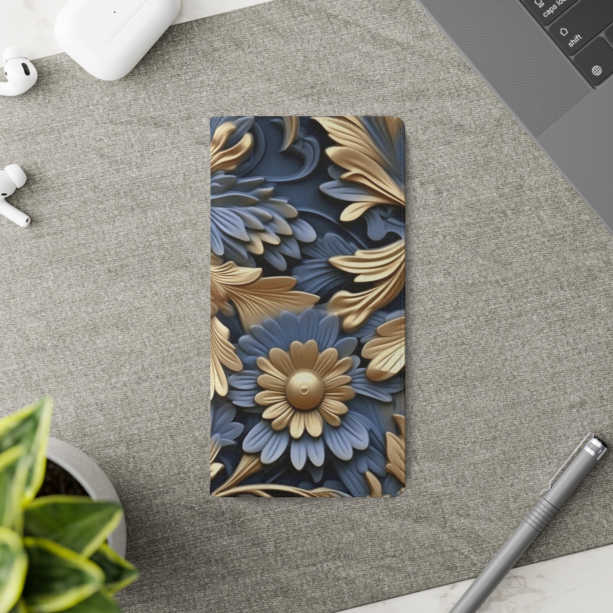 Printed Floral Mobile Phone Flip Cases