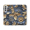 Printed Floral Mobile Phone Flip Cases