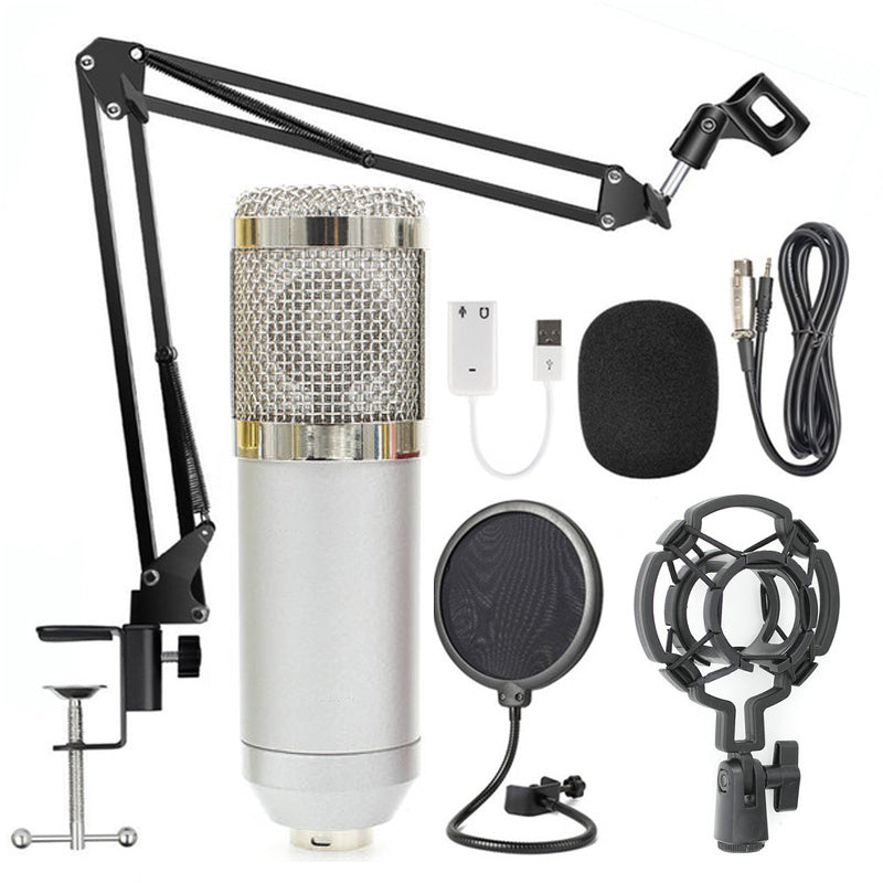 Net microphone set w stand