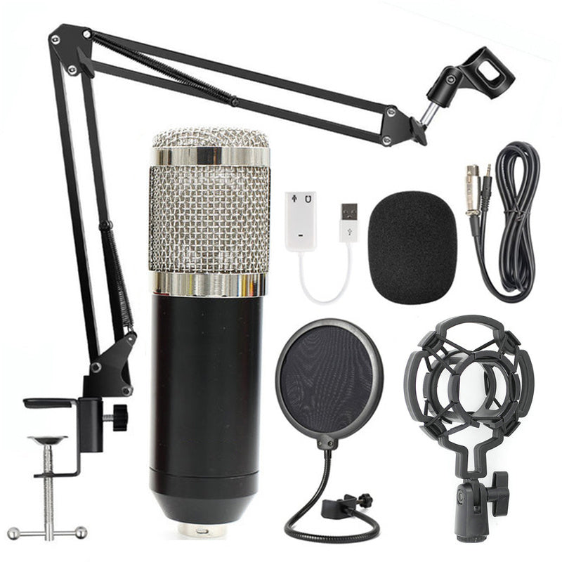 Net microphone set w stand