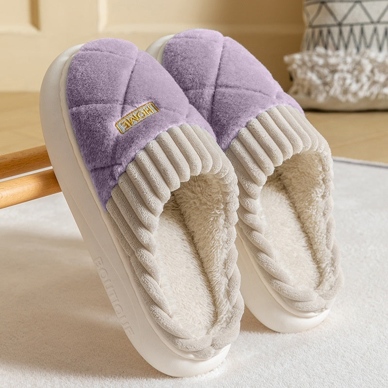 Plush Warm Non-slip House Slipper