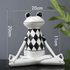 Frog Animal Small Decoration TV Cabinet Wine Cabinet Office Children's Room Home Soft Decoration Home Decor