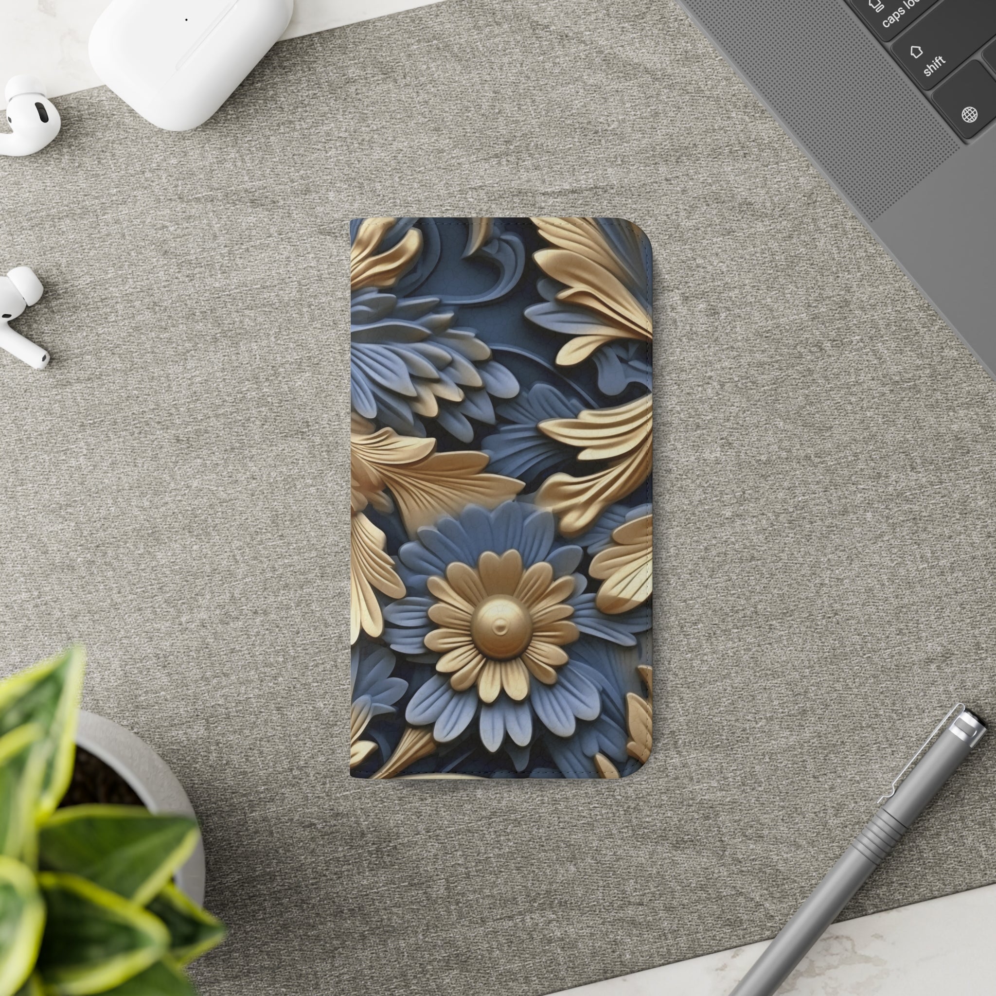 Printed Floral Mobile Phone Flip Cases