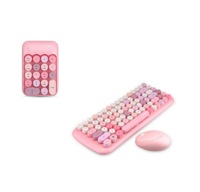 Girl Keyboard and Mouse