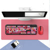 Girl Heart Wireless Keyboard And Mouse Set Mini Keyboard