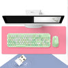 Girl Heart Wireless Keyboard And Mouse Set Mini Keyboard