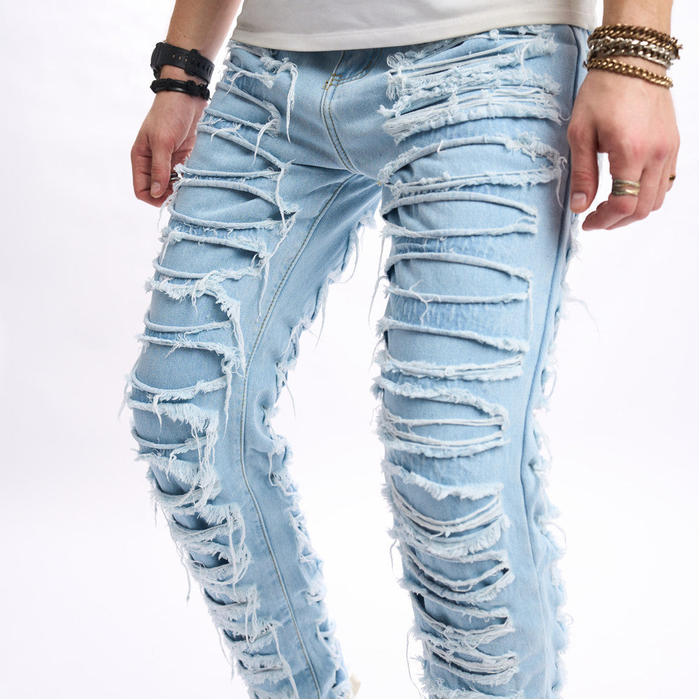 Stack Jeans Ripped Skinny Style