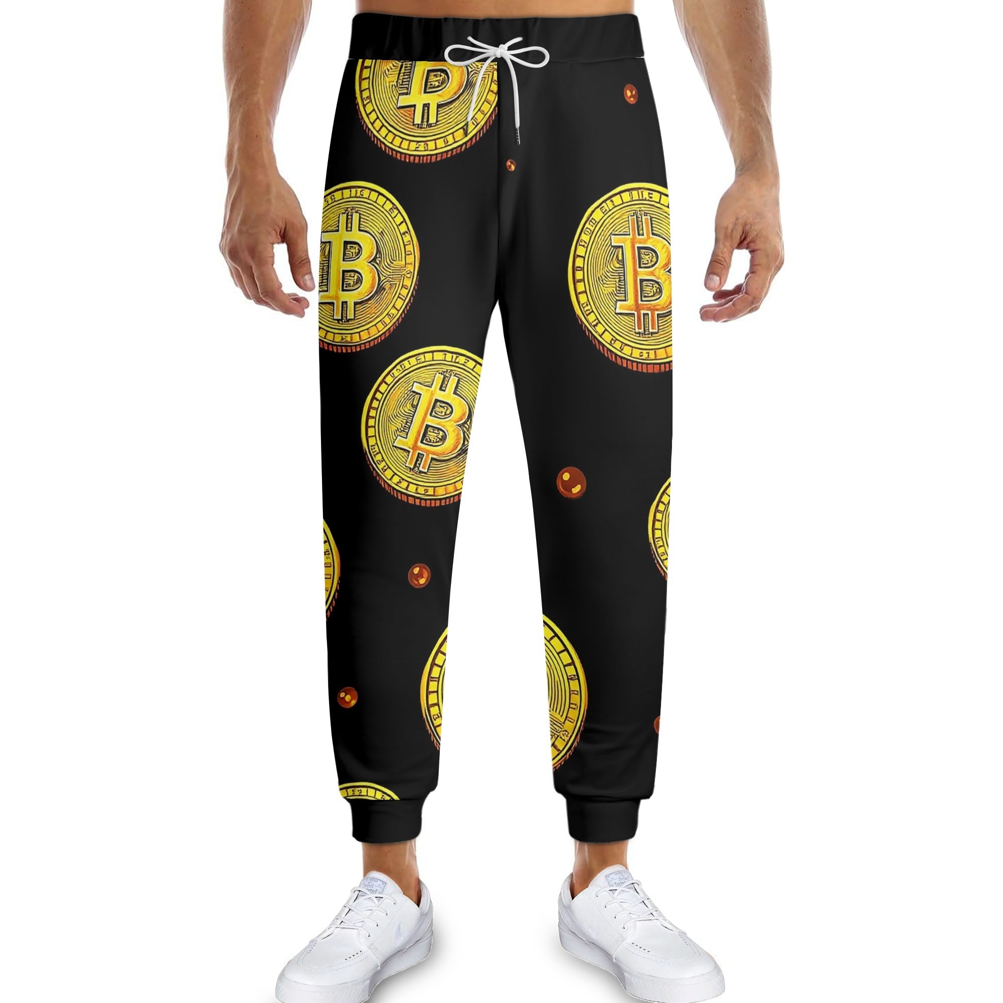 Bitcoin logo Joggers Sweatpants