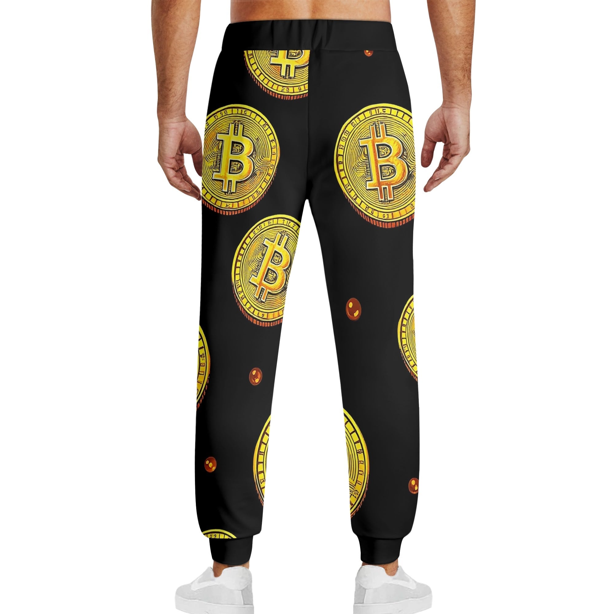 Bitcoin logo Joggers Sweatpants