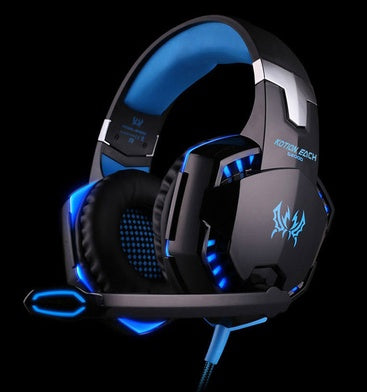 Wired Surround Sound Deep Bass Gaming Headset W LED