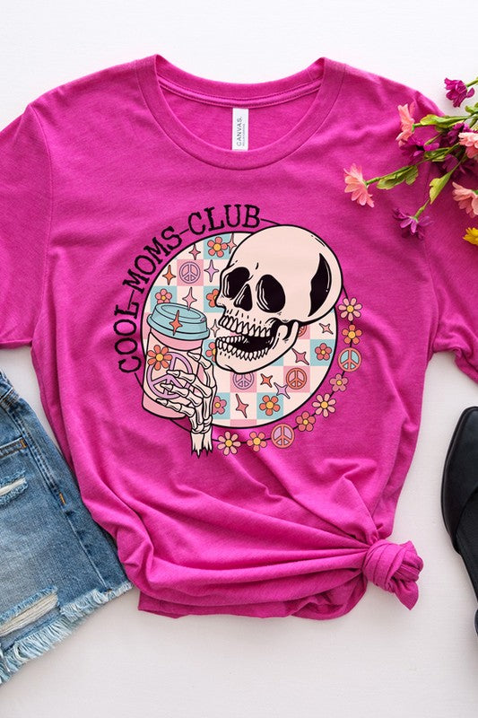 Mother's Day Cool Moms Club Graphic Tee