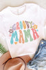 Mother's Day Groovy Mama Doodle Graphic Tee