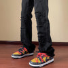 Men's Ripped Bootcut Slim Straight Jeans