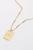 Stainless Steel 18K Gold-Plated Necklace