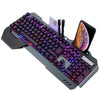 Phone Holder Gaming Keyboard with RGB Backlight