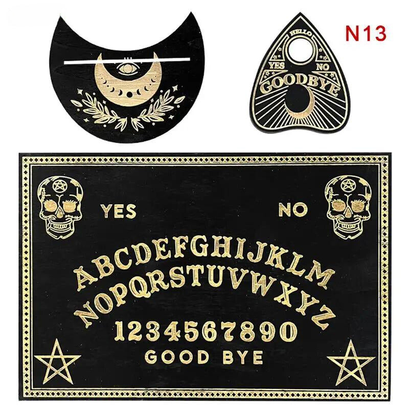 🌟🔮 Unlock Mysteries with Our 12-inch Wooden Magic Board Ouija Board!