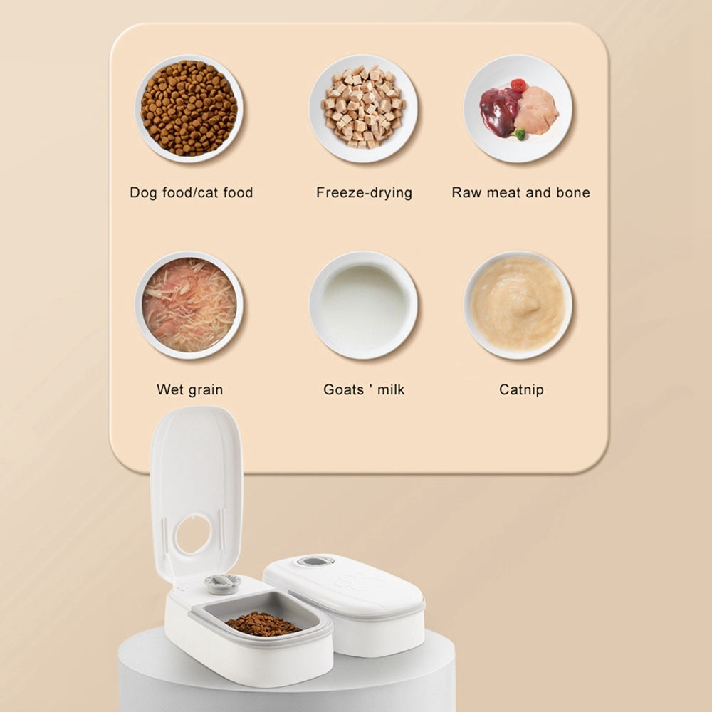 Auto Timer Pet Feeder Food Dispenser