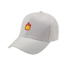 Flame baseball hat