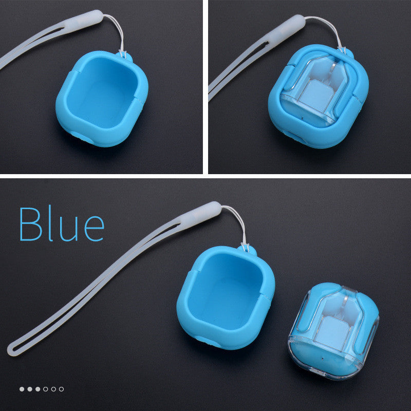 Mini Transparent Wireless Bluetooth Headset w Digital Display