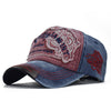 Distressed Cotton Washed Sun Visor Female Baseball Hat