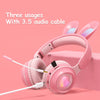 Rabbit Ear Wireless Luminous Extendable Headphones