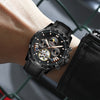 Men's Fashion Hollowed-out Watch Automatic Mechanical Watch