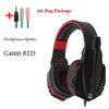 Wired Surround Sound Deep Bass Gaming Headset W LED