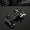 Automatic buckle men's leather belt