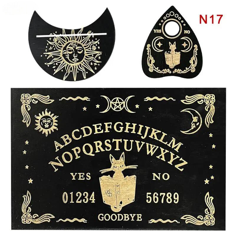 🌟🔮 Unlock Mysteries with Our 12-inch Wooden Magic Board Ouija Board!