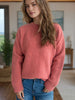 Mock Neck Long Sleeve Sweater