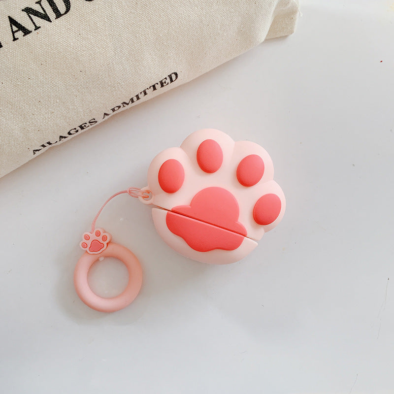 Cat Paw Bluetooth Earphone Case