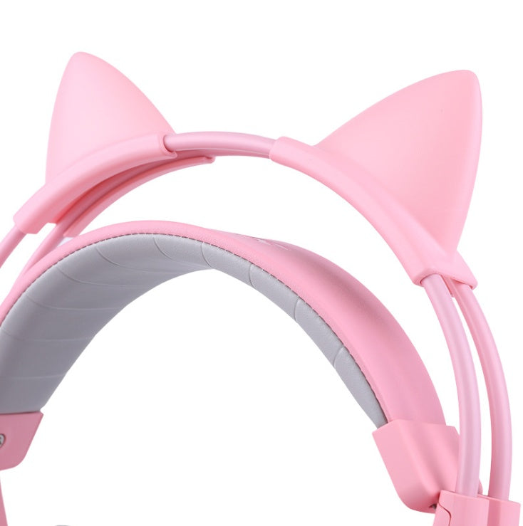 Cat Ear Virtual Surround Sound Gaming Headset