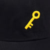 Key embroidered cap