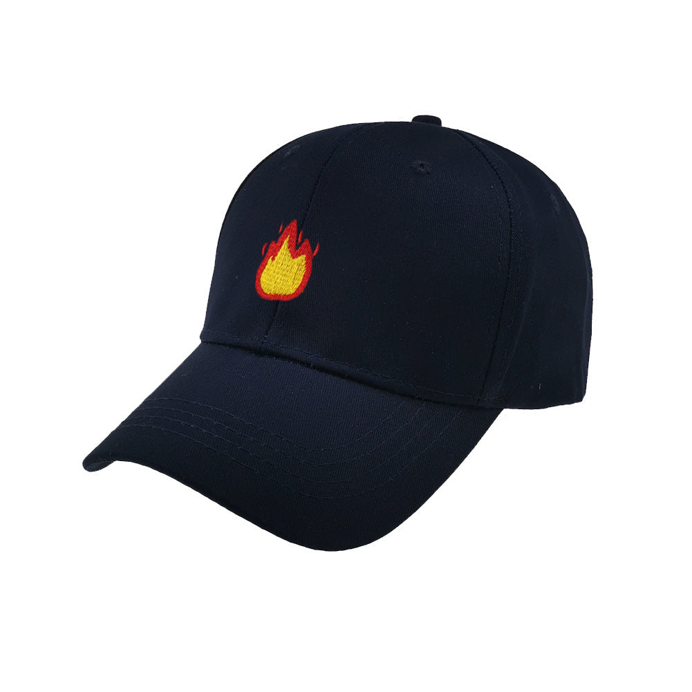 Flame baseball hat