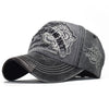 Distressed Cotton Washed Sun Visor Female Baseball Hat