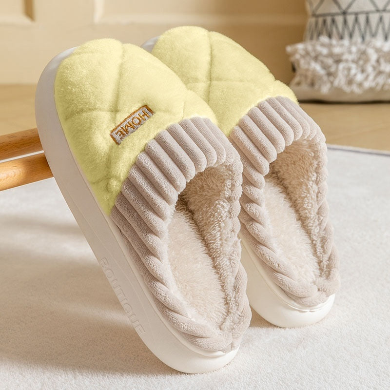 Plush Warm Non-slip House Slipper