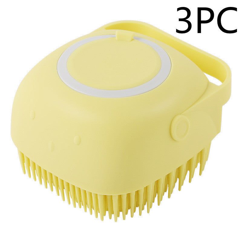 Silicone Cleaning Dog Brush