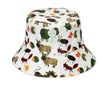 Spring And Summer Geometric Lattice Flowers Sun Female Fisherman Hat