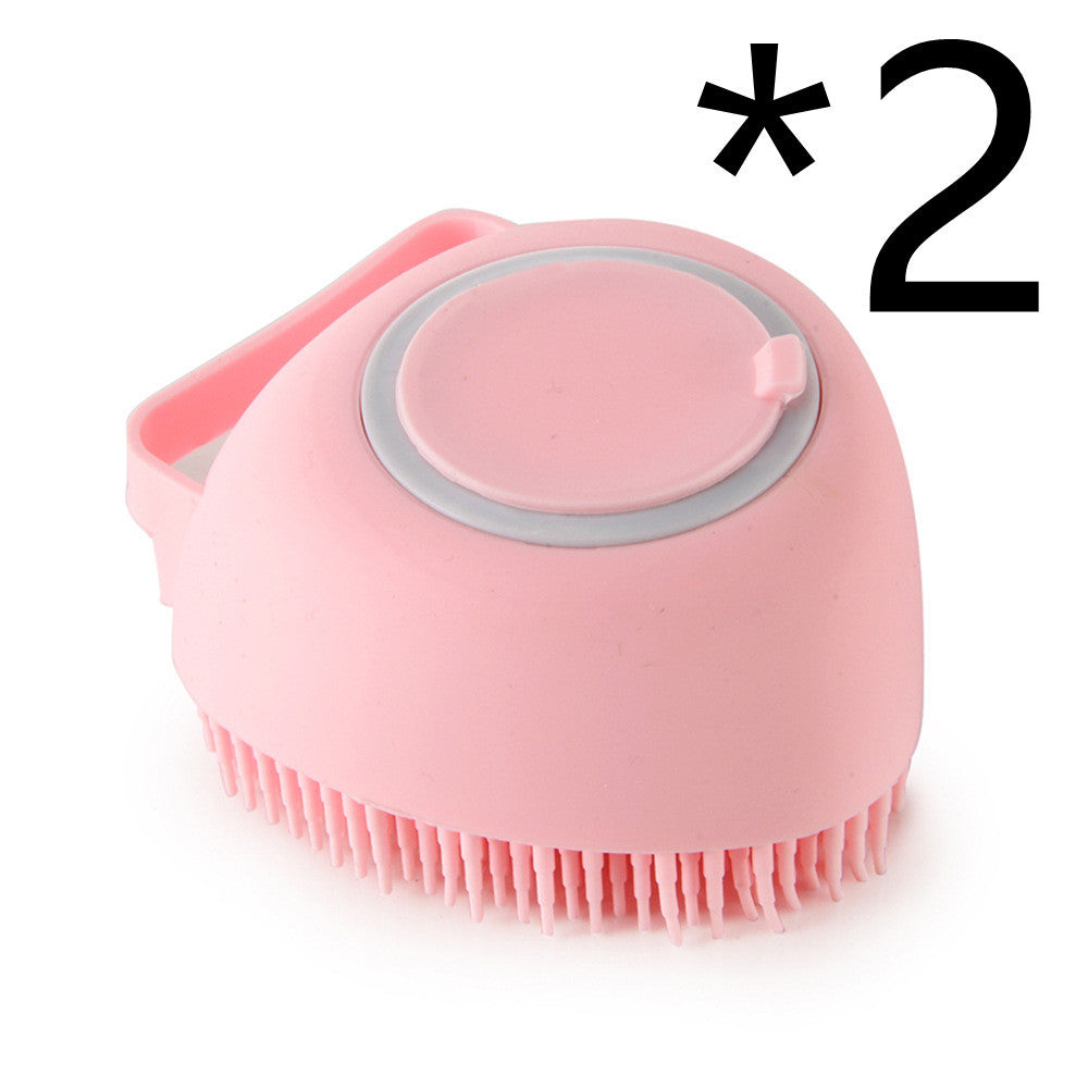 Silicone Cleaning Dog Brush