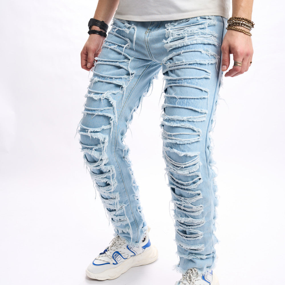 Stack Jeans Ripped Skinny Style