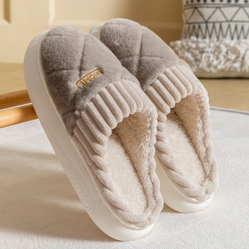 Plush Warm Non-slip House Slipper