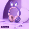 Rabbit Ear Wireless Luminous Extendable Headphones