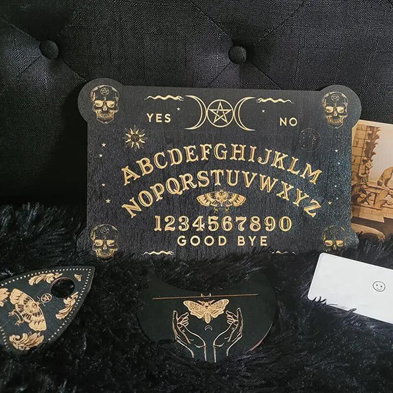 🌟🔮 Unlock Mysteries with Our 12-inch Wooden Magic Board Ouija Board!