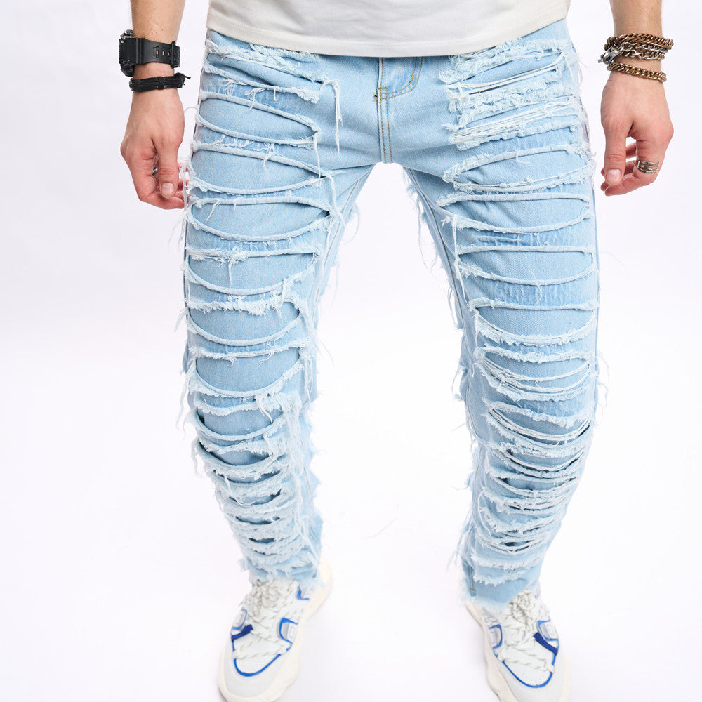 Stack Jeans Ripped Skinny Style