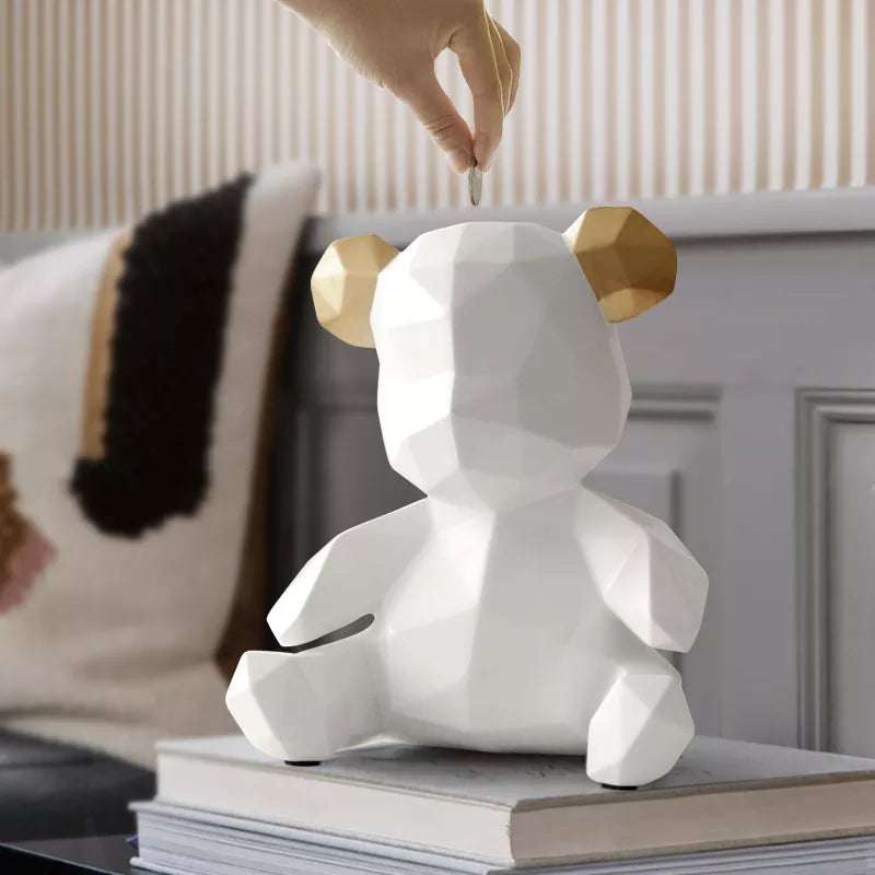 🧸 Teddy Bear Piggy Bank: Teach Kids the Joy of Saving 💰