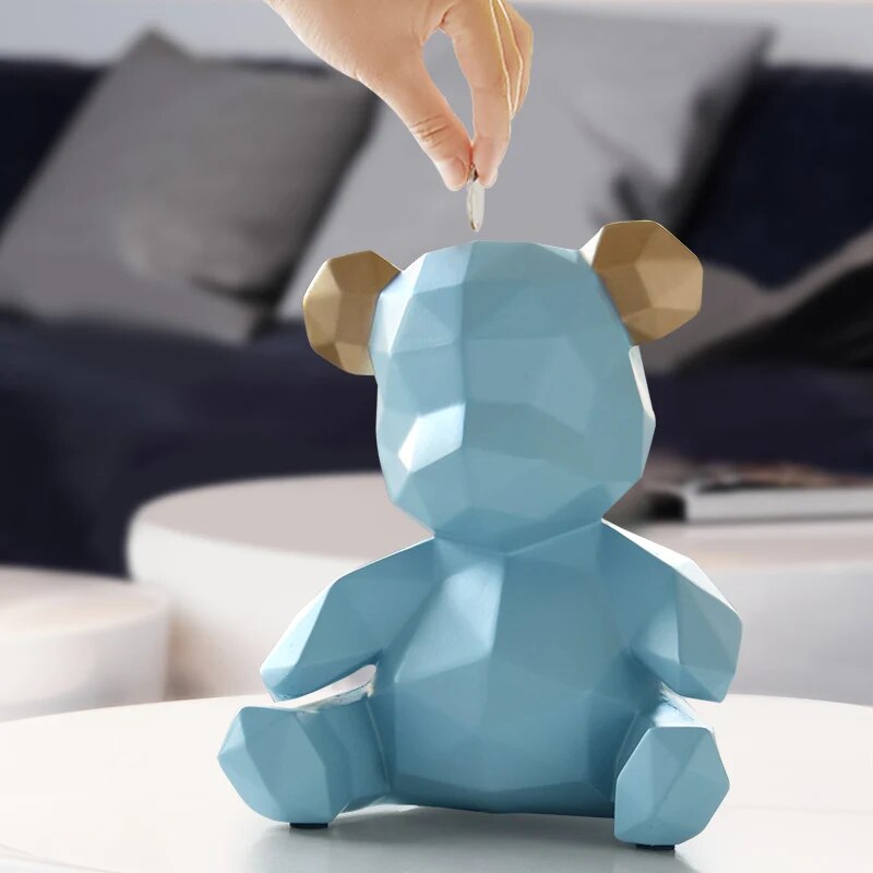 🧸 Teddy Bear Piggy Bank: Teach Kids the Joy of Saving 💰