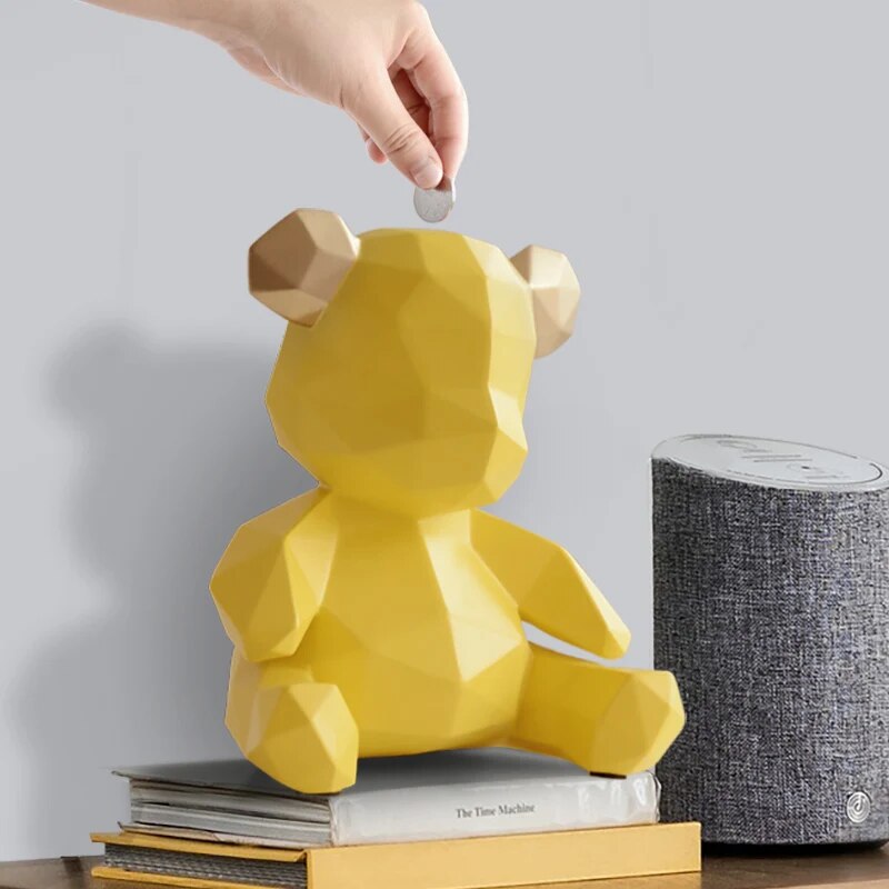 🧸 Teddy Bear Piggy Bank: Teach Kids the Joy of Saving 💰